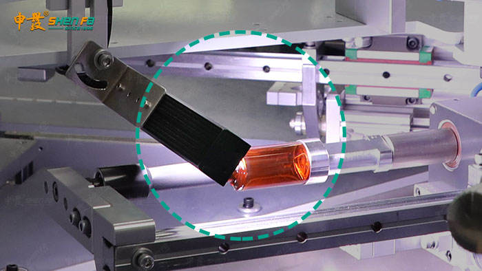 Automatic Silk Screen Printing Machine For Round Plastic Medical Bottles