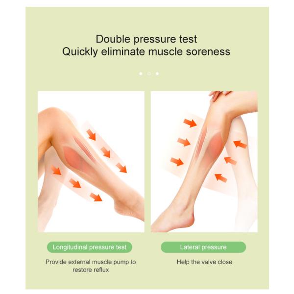 2200mAh Rechargeable Leg Compression Massager Machine Calf Reshaping For Circulation