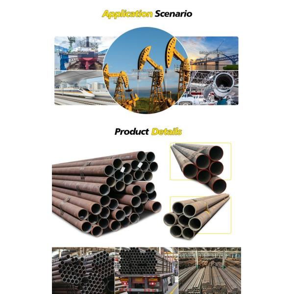 ASTM A106b/A53 B Carbon Seamless Pipe Seamless Steel Pipe