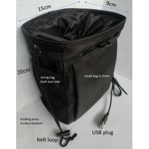 Custom Adjustable Drawstring Bag Closure Waterproof gym chalk bag