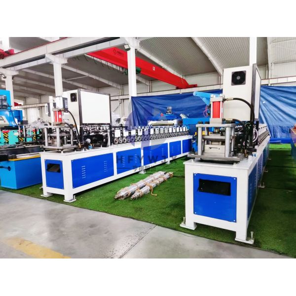 High Precision PLC Controlled Roller Shutter Door Roll Forming Machine 15–16M/Min