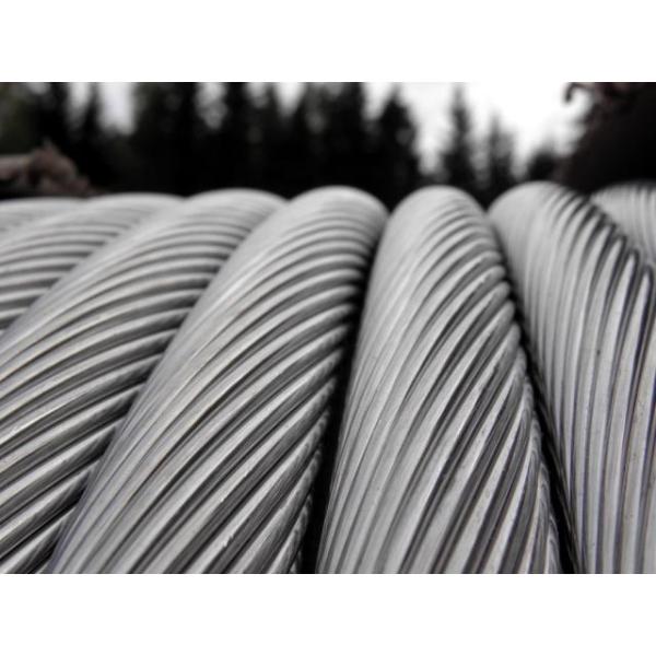 High Tolerance Structural Cable Galfan Coated Open Spiral Strand for Construction Bridge OEM and Tolerance ±1%