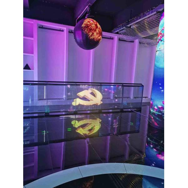 P6.5 See Through Led Screen High Temperature Resistance Flame Retardant PC