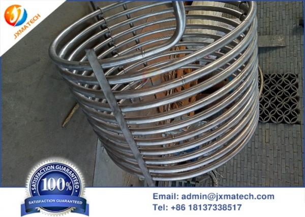 Buy Cold Rolling Coiled Zirconium Tube 702 UNS R60702 For Heat Exchanger at wholesale prices