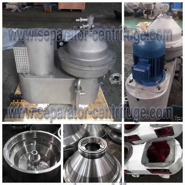 High Performance Disc Stack Centrifuges , Milk Separator For Chemical Industry
