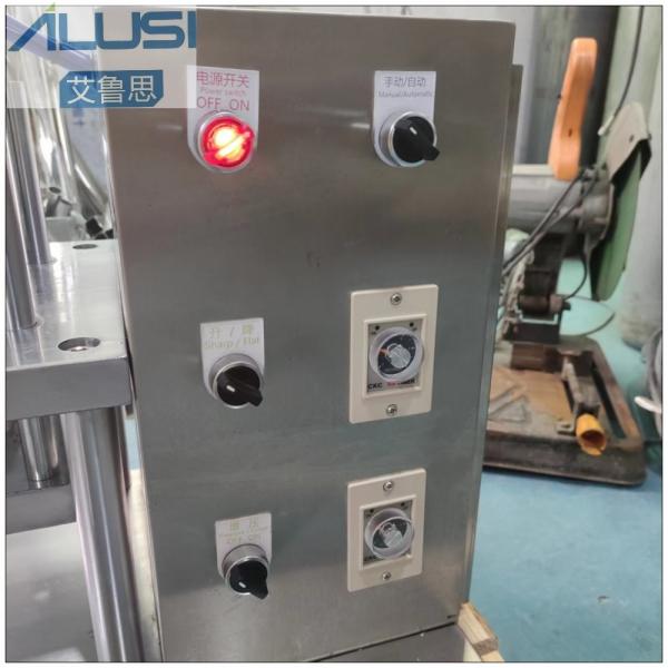 SUS304 Eye Shadow Cosmetic Powder Pressing Machine Semi Automatic Compaction 220V