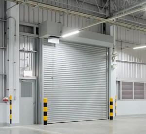 Quality Logistics Park Channel Used PLC Control Aluminum High Speed Spiral Door 0.8m/s Opening Speed Wind Resistance≤2.0KN/m2 for sale