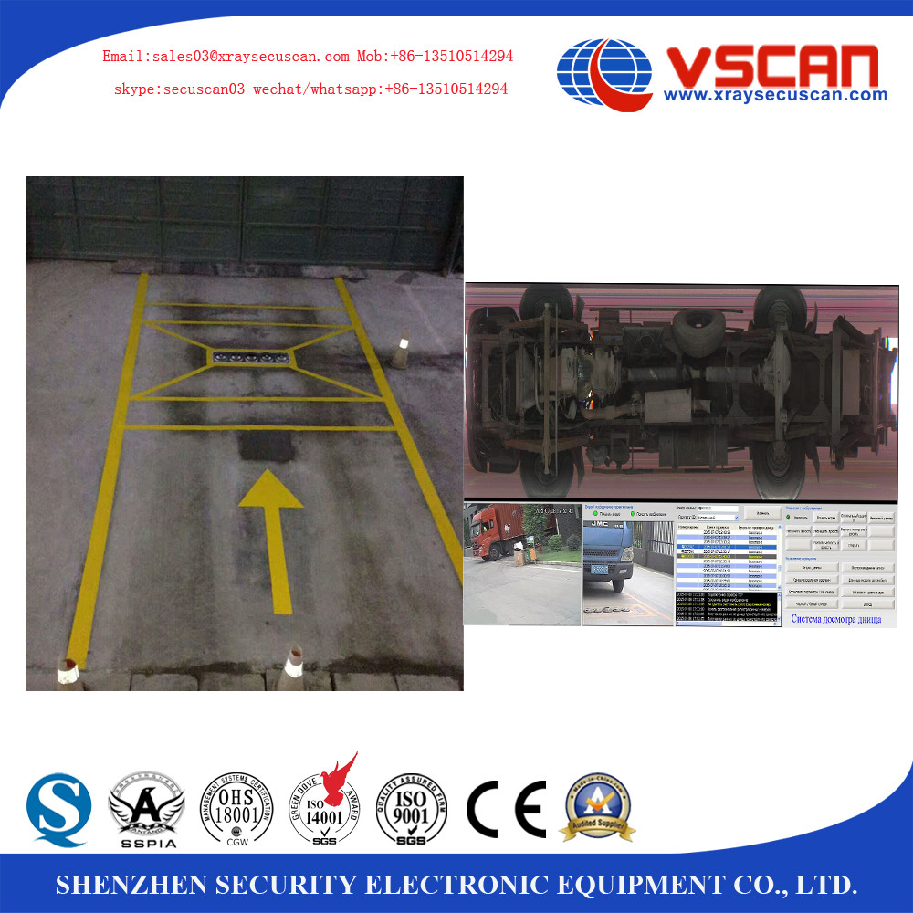 Quality IP68 Undercarriage Inspection System automatically scans each with DriverCam systems for sale