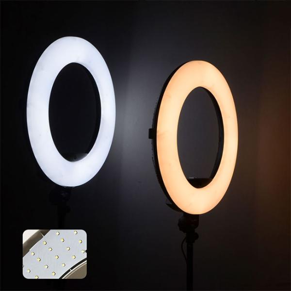 18-inch ring fill light 48w white adjustable color temperature and brightness suitable for beauty makeup fill light