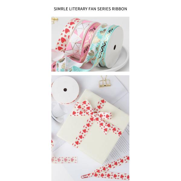 15mm Printed Polyester Satin Ribbon With High Quality