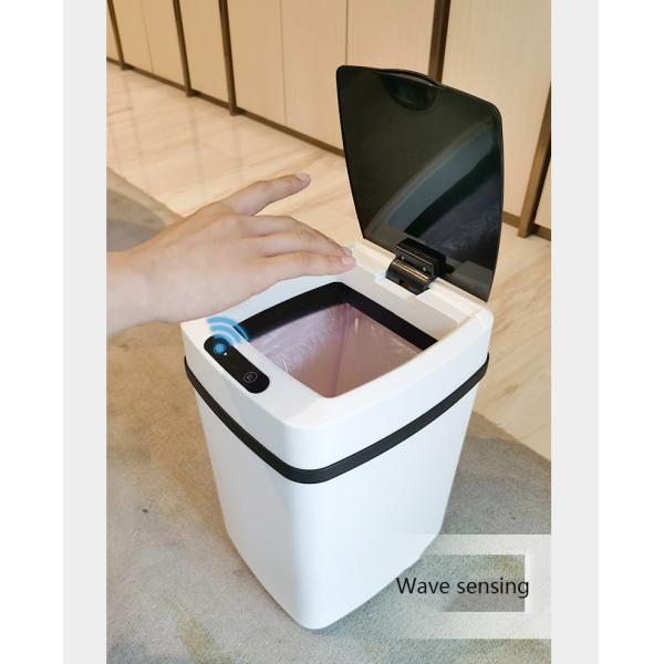 Household Kick Automatic Toilet Intelligent Sensing Trash Can Motion Sensor Kitchen Plastic Electric Smart Garbage Bin