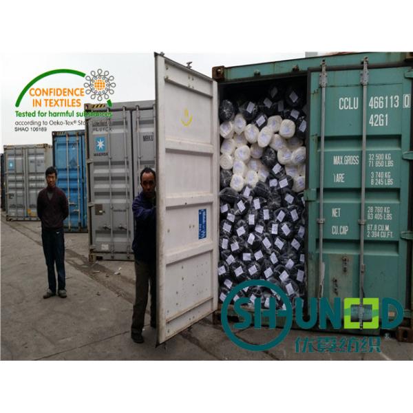 Hard Handfeeling Water - Soluble Shirt Interlining Cotton Flat Coating