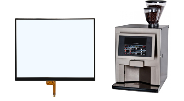 Analog LCD Touch Panel / 4 Wire Resistive Touch Screen Anti Glare Glass