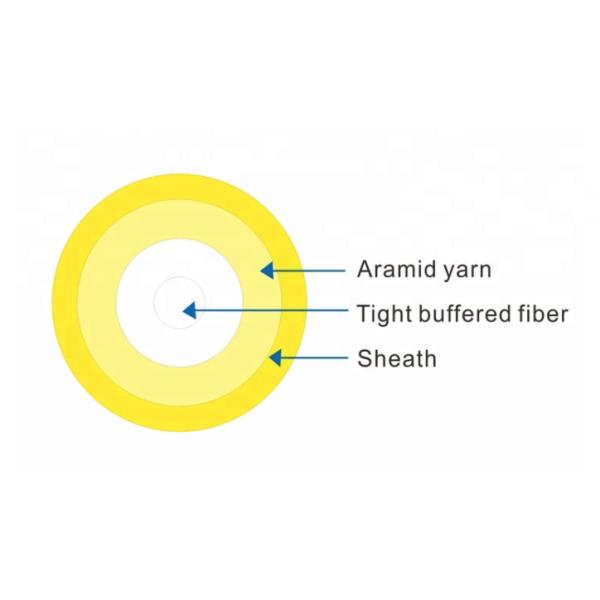 Optitap SC Fiber Optic Patch Cord Simplex 3.0-5.0mm Cable 0.30dB Insertion Loss