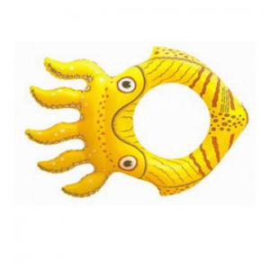 Quality New style fashion octopus inflatable ring, pvc water ring for kids for sale