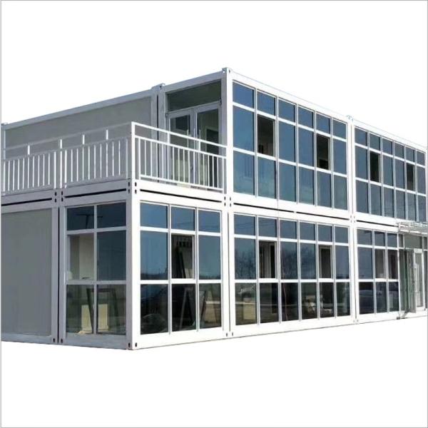 20ft Fast Assembly Prefab Office Flat Pack Shipping Container Homes