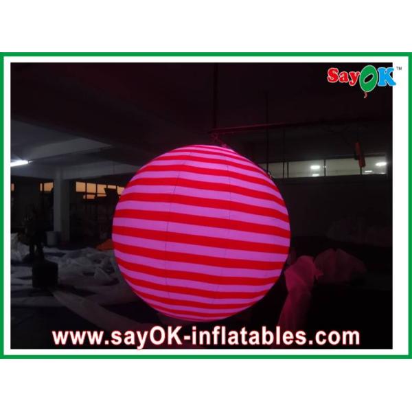 Led Lighting Inflatable Lighting Decoration Hanging Ball CE / UL Blower