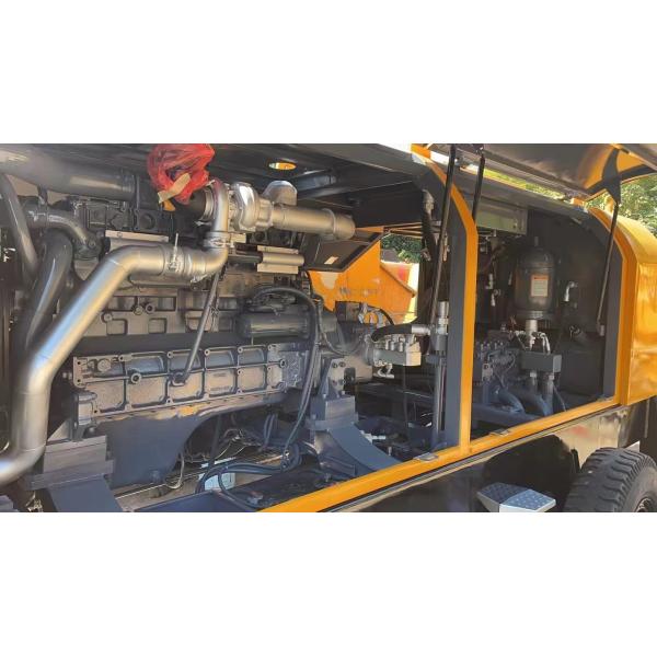 Refurbished Shacman Concrete Line Pump Trailer Control System PLC for construction
