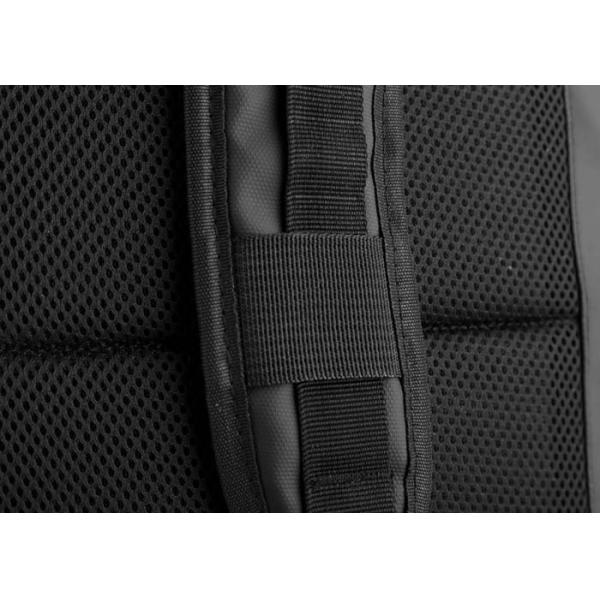 Smart USB Laptop Backpack Custom Logo 20L-39L Black / Grey For Men