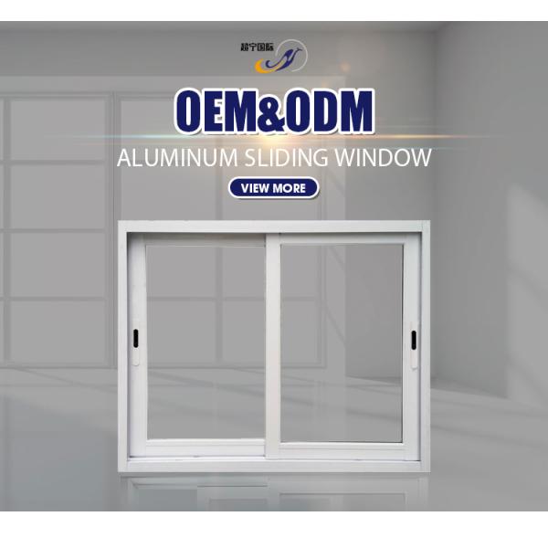 Customized Size Vertical Sliding Window with Horizontal Opening Pattern and Mosquito Net