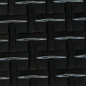 China Rough Surface Grid Pattern Black Conveyor Belt PVC For Sander on sale