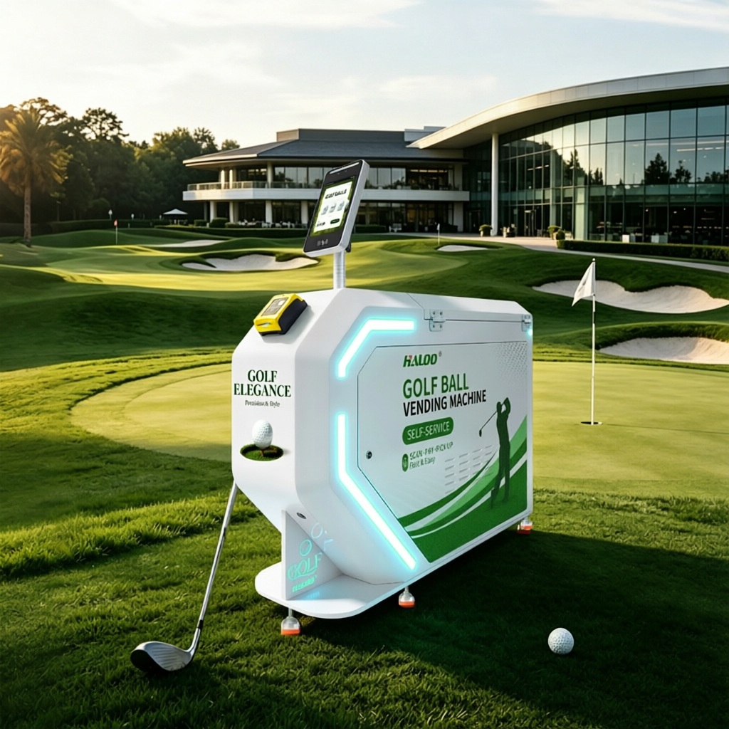 Haloo Golf Dispenser | 1000 Ball Large Capacity 1-second Automatic Induction Commercial Practice Range Intelligent Ball Supply Equipment