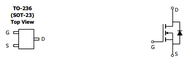 Field Effect Transistor AO3400A N-Channel Enhancement Mode 30V