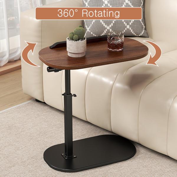 Foldable Coffee Table Mobile Laptop Flip Desk End for Simple and Practical Bedside or Sofa Side