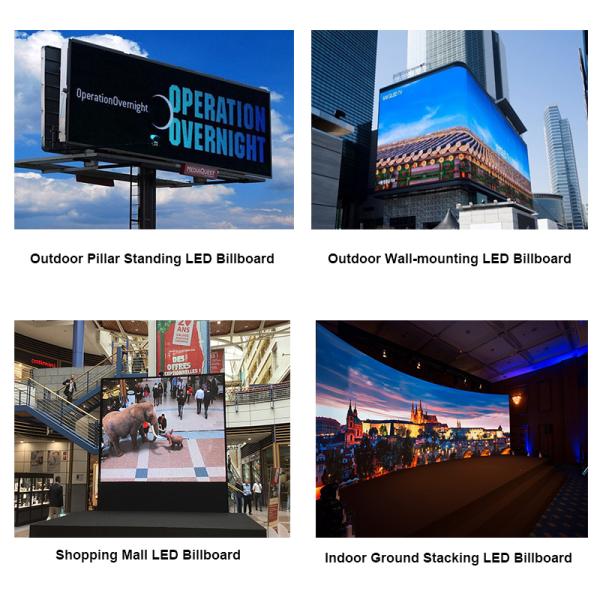 Energy Saving Outdoor Fixed LED Display quick and easy installation