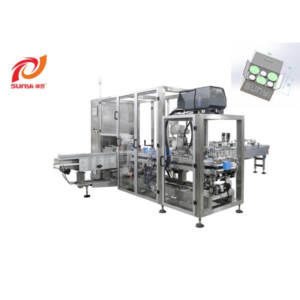 1000boxes/H 10Kw Coffee Capsule Carton Packing Machine