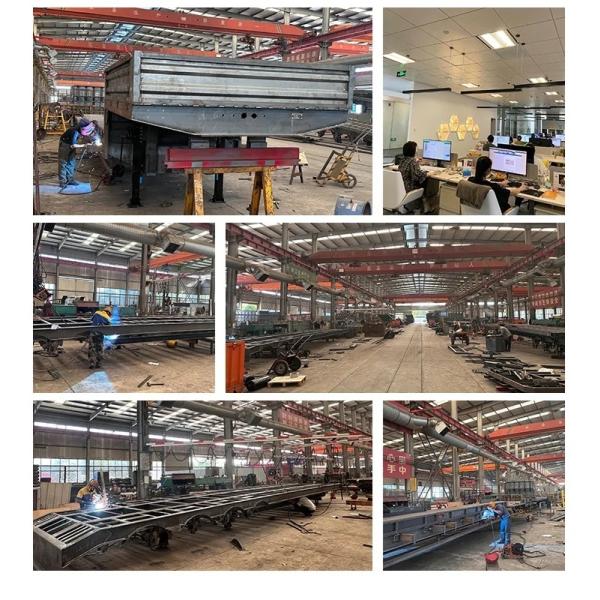 Deck Cargo Fence Semi Trailer with Not Self-dumping Function