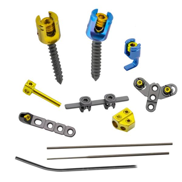 Posterior Cervical Fixation System Screw Locking Custom by 2D/3D/drawing Occipital Screw