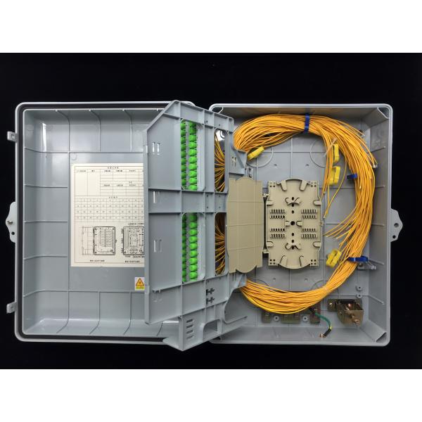 24 Ports Optical Distribution Box Water Resistant For Telecommunication Network