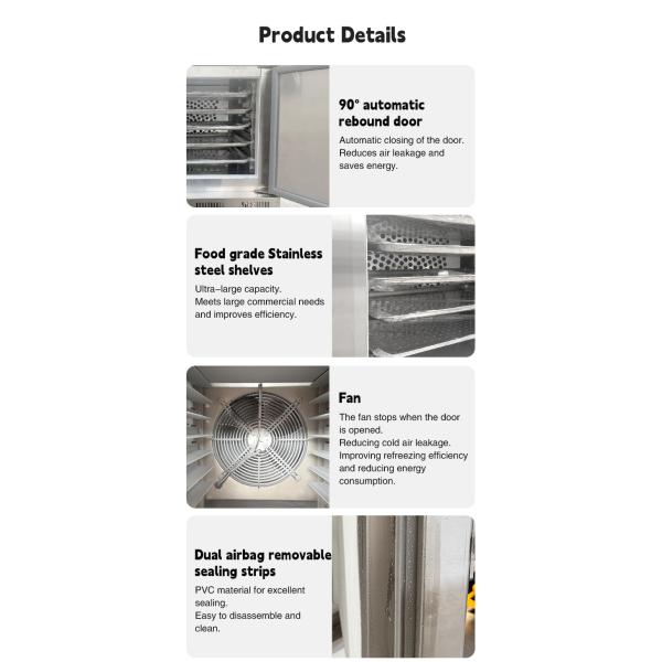 High Quality -45°C Shock Freezer Blast Chiller Quick Freezing Machine Blast Freezer for Food