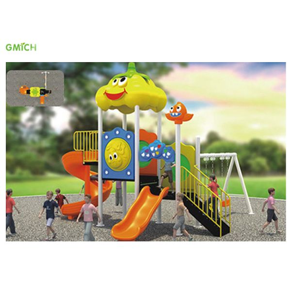 Interesting Comfortable Playground Slide Set Playground Swing Sets