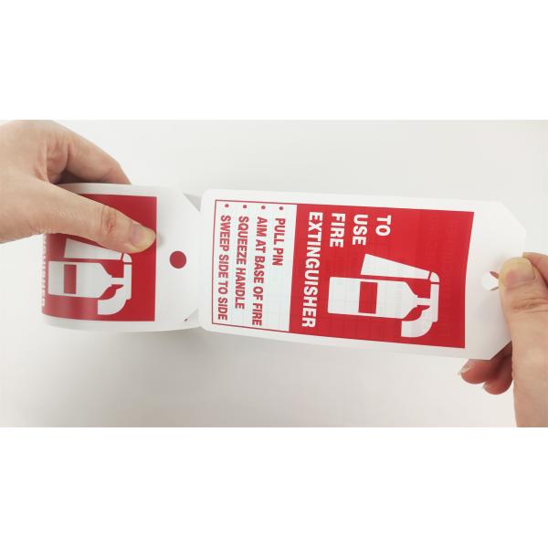 Durable Safety Identification Tag Ensuring Safety In Industrial Environments