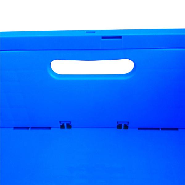 600*400*185 Mm L Foldable Plastic Box / Collapsible Storage Crate