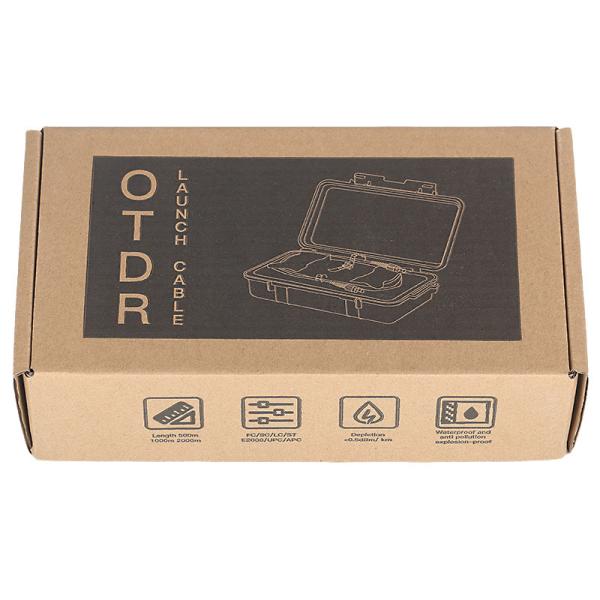 FTTH SC/UPC-SC/UPC ABS OTDR Launch Box Dead Zone Eliminator 500m