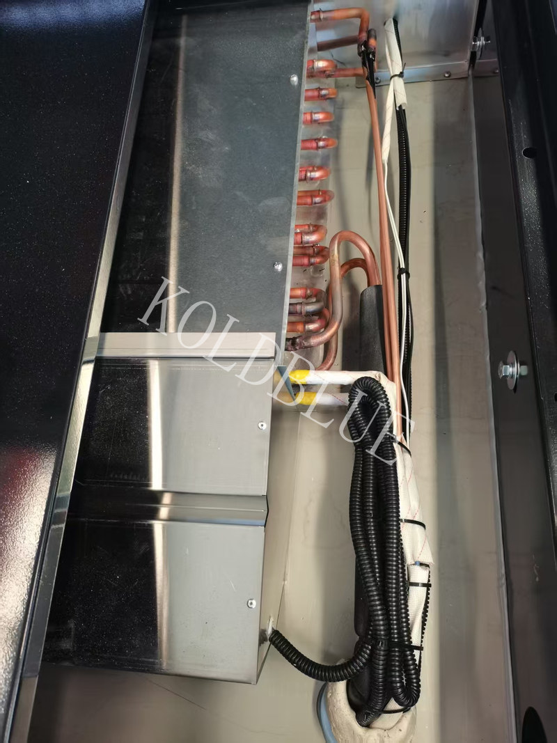 Semi Vertical Multideck Refrigerated Display Case Open Front Self Service Chiller with Defrost Heater