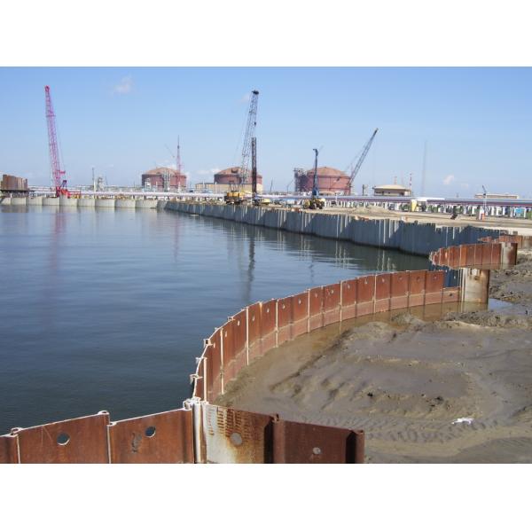 Flat Sheet Piles Flat Web Sheet Piles For Cellular Cofferdams
