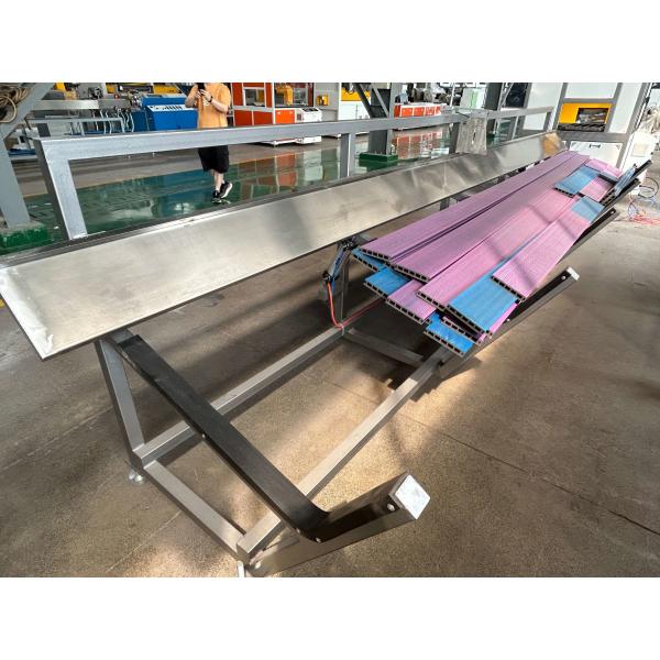 Co Outdoor Wpc Extrusion Line With 3D Embossing