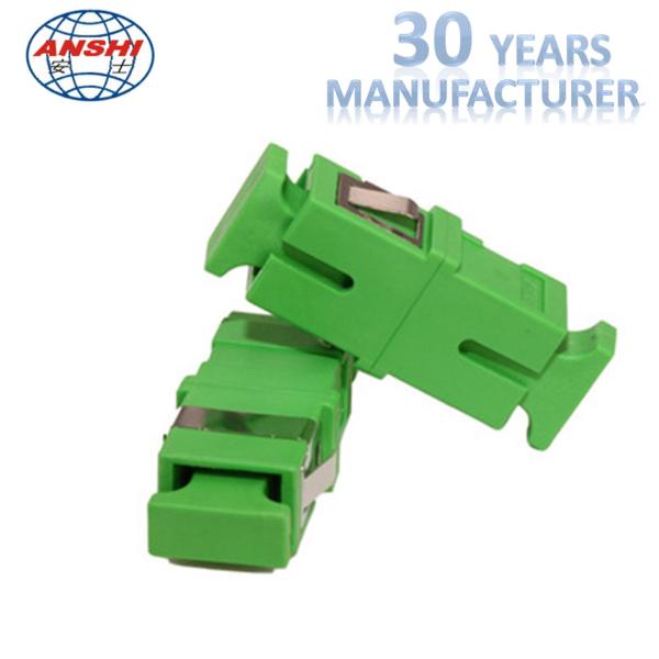 Blue Sc/Apc Fiber Optic Adapter Singlemode Sm Simplex