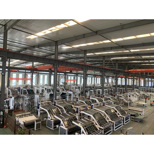 Paper Flute Laminator Machine 1300mm * 1100mm Max Laminator Size Fourth Generation