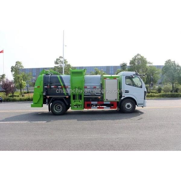 Dongfeng Capt Pure Electric 5-Square Kitchen Garbage Truck at Eco-Friendly Waste Handling Solutions
