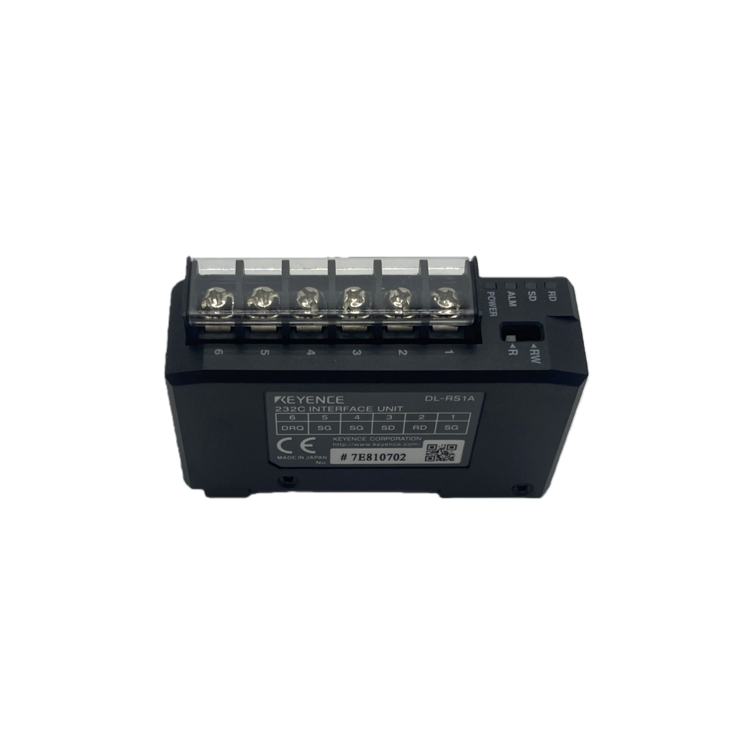 KEYENCE DL-RS1A Amplifier Unit Network Communication Used ensor Data Collection and