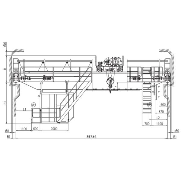 Workshop Heavy Duty Ladle Cranes