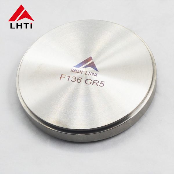 Gr2 Pure Dental Titanium Disc Cold Rolled With Step 98mm Diameter