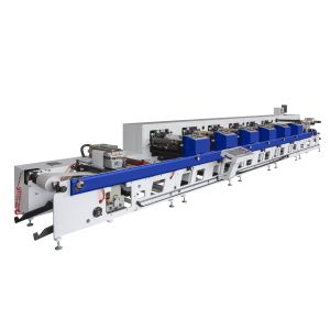 Quality Roll To Roll Flexo Printing Machine Servo Motor Controlled for sale