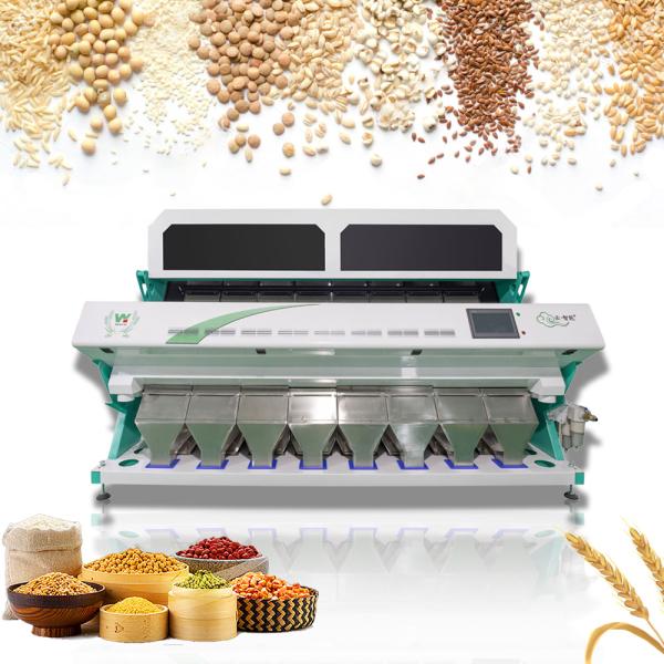 Upgraded Multi Function Grains Optical Color And Shape Sorter For Cereal / Lentils / Barley