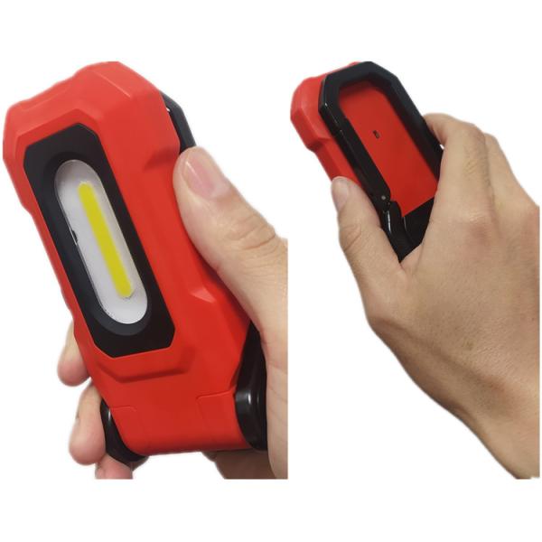 2 In 1 Multifunctional Led Work Light Torch Rechargeable Magnetic Adjustable Stand